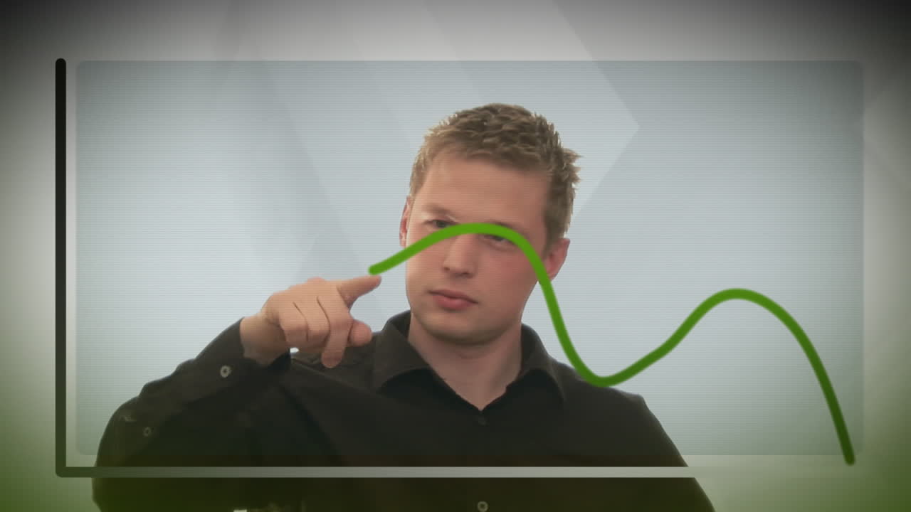 gráfico de dibujo de hombre