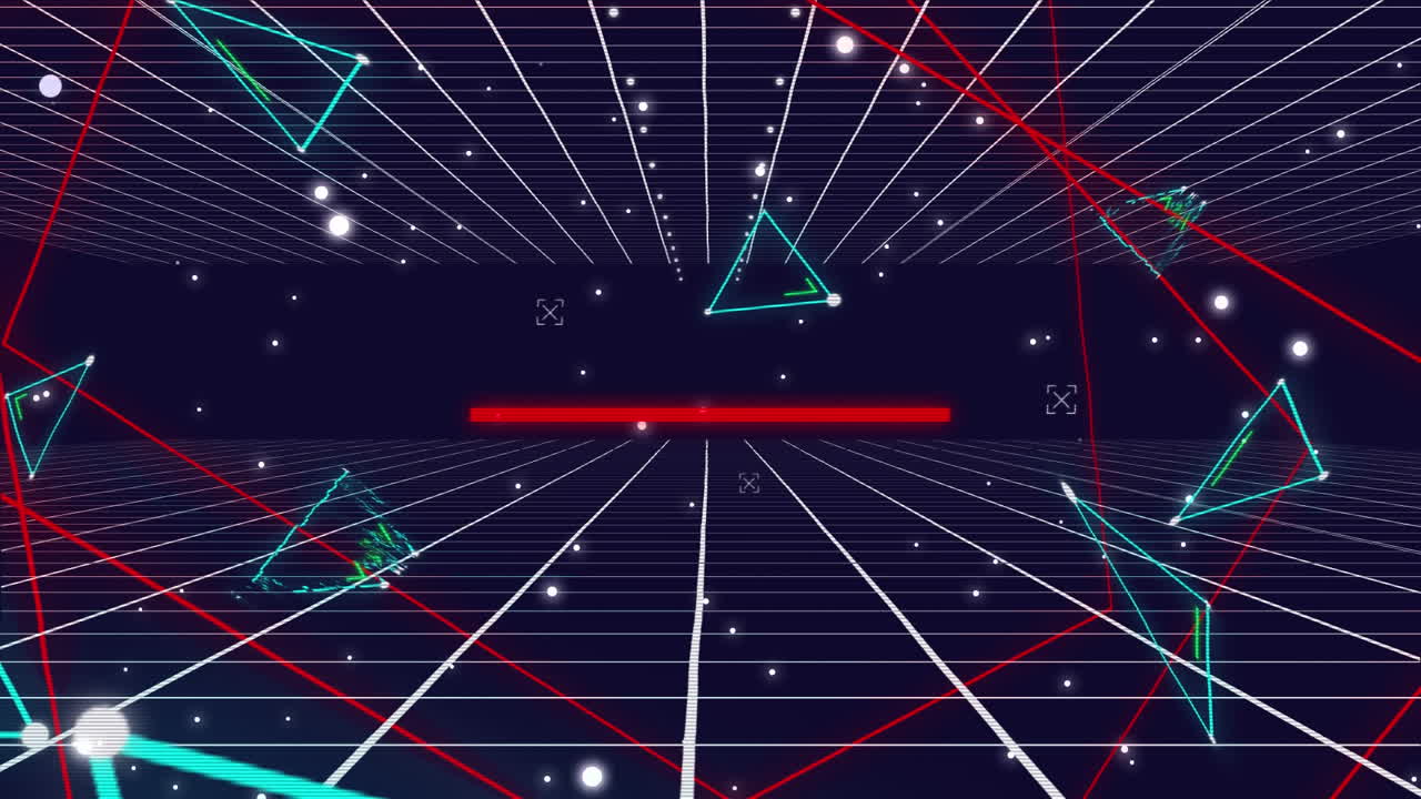 보라색 바탕 에 있는 기하학적 형상 들