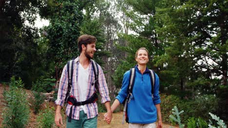 couple holding hands