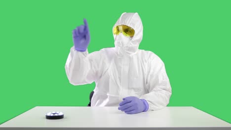 el laboratorio futurista de investigación del virus sars-cov-2