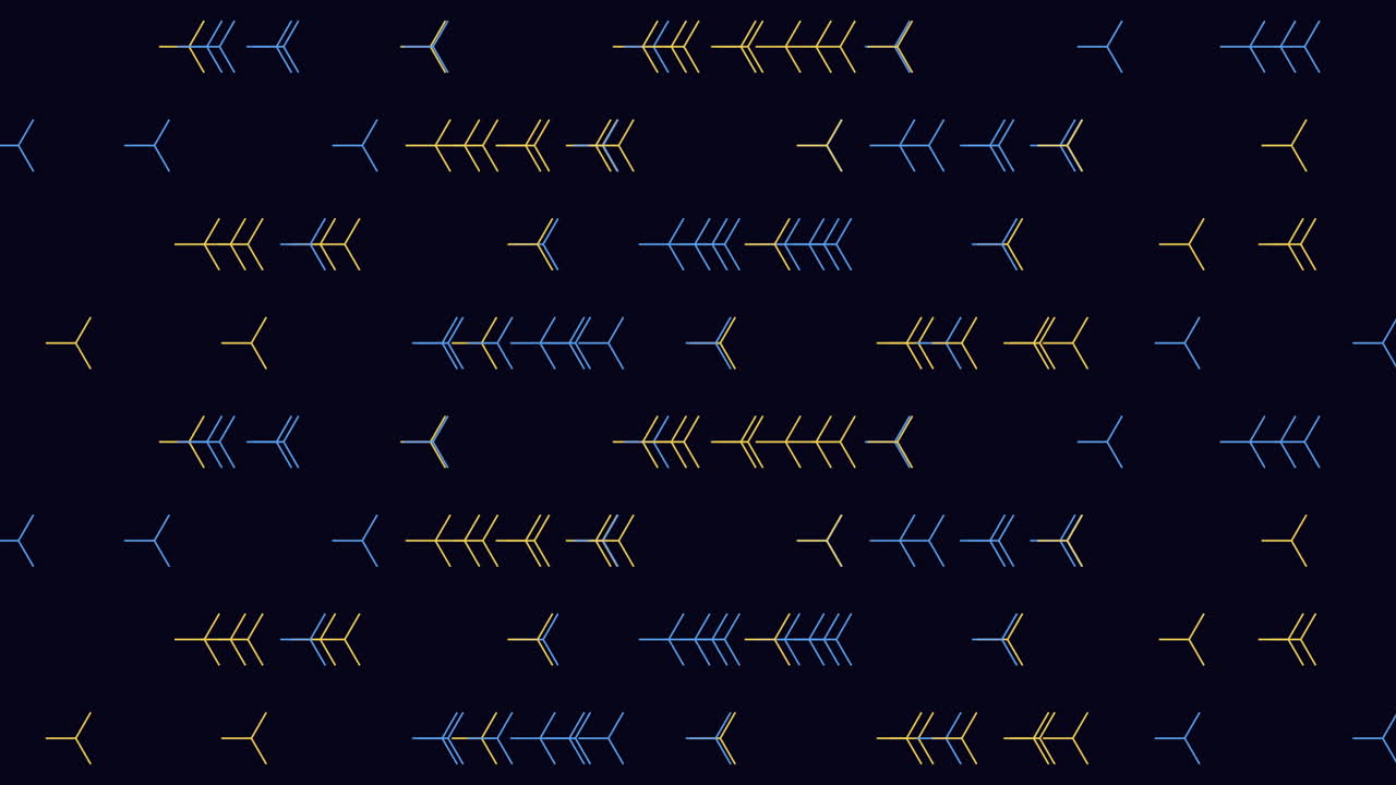 Abstract pattern of purple, green, and black lines creating a dynamic visual. The purpose or meaning of the pattern remains unspecified, open to interpretation