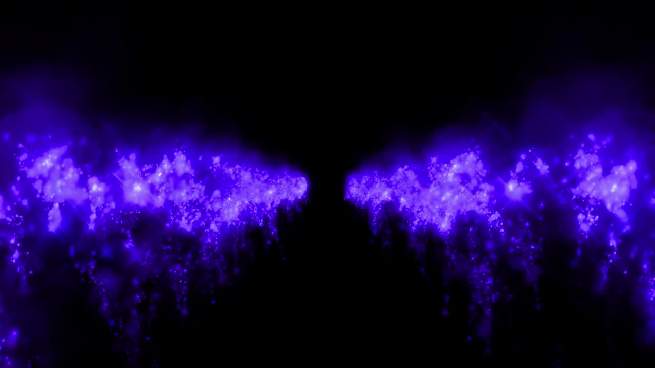 chispas de fuego partículas de color animación gráficos de movimiento