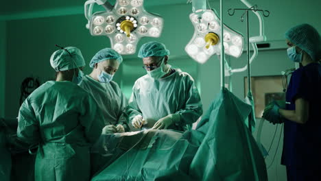 surgery in progress