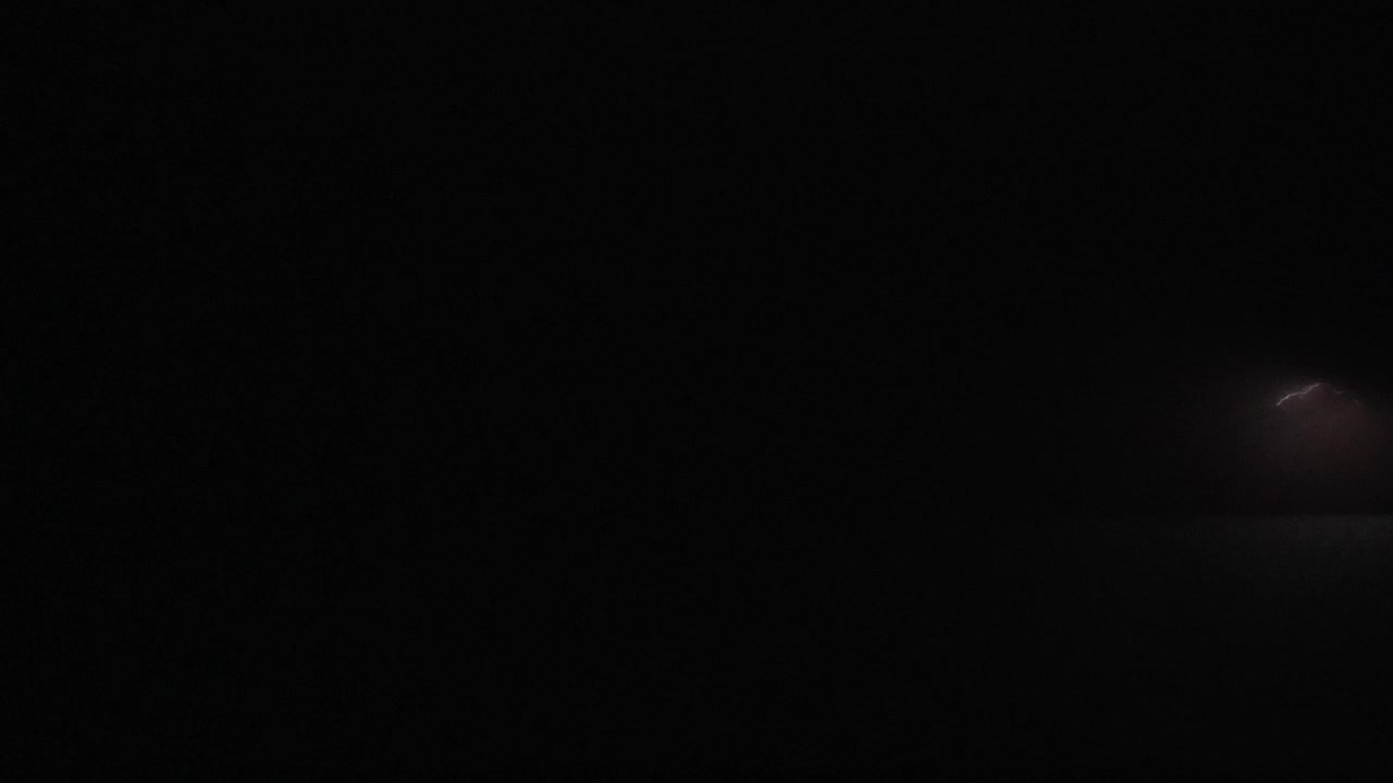 Dramatic Night Storm with Intense Lightning