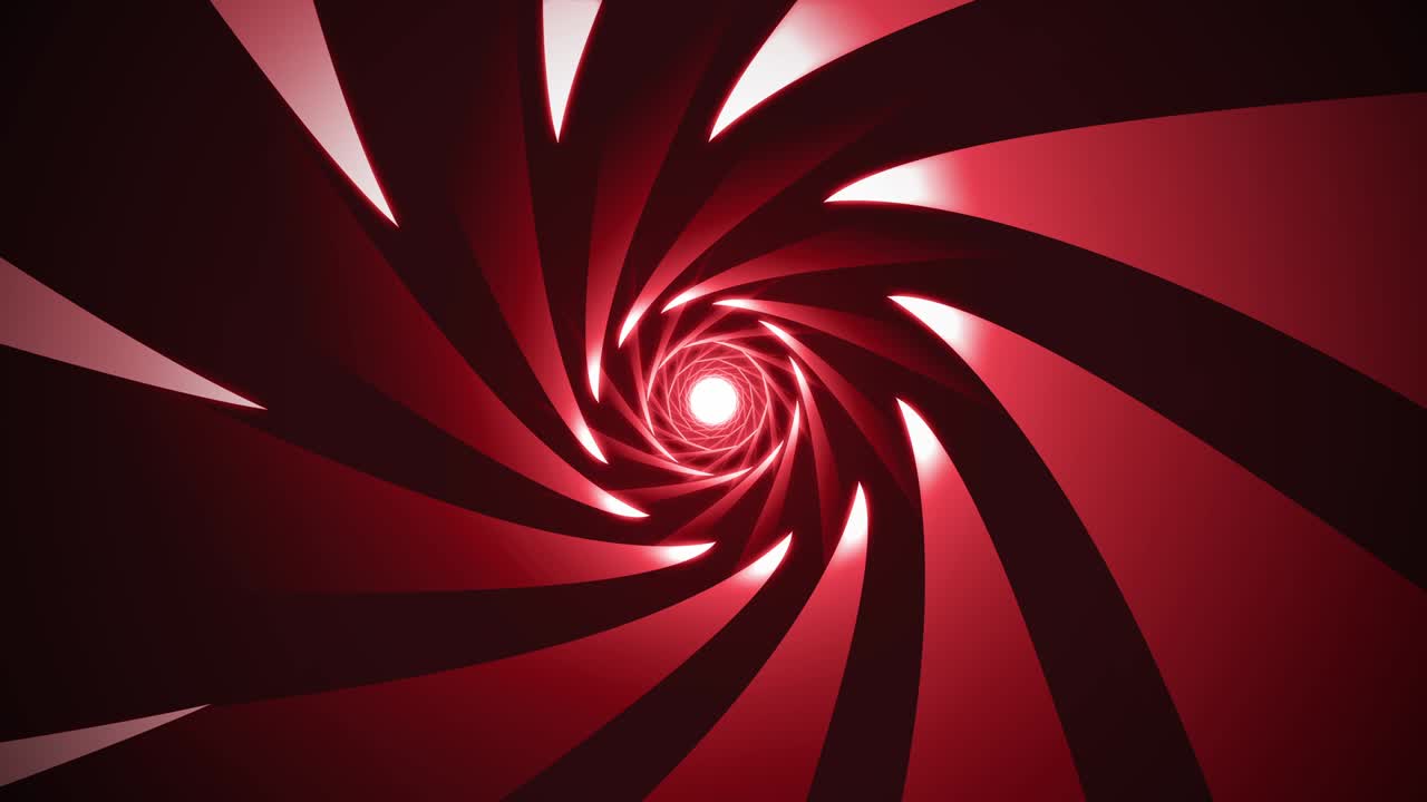 은 추상적인 몽환적인 나선형 광선 줄무 루프 된 배경