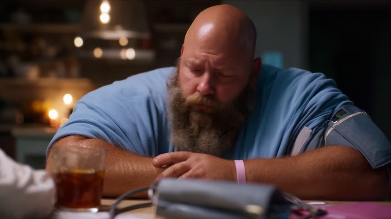 A Pensive Moment: Reflecting on Life's Challenges Through the Eyes of a Thoughtful Individual Embraced by the Warm Glow of Soft Lighting in a Cozy Environment