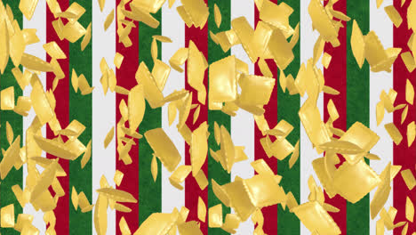 italian restaurant pasta ravioli background loop tile swirling