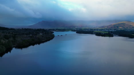 distrito de los lagos keswick derentwater inglaterra