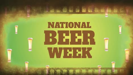 Animation-of-national-beer-week-text-over-beer-icons