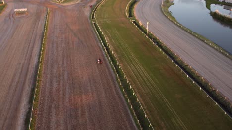 Solopferd-Reitsport-Krabbeln-Hipodromo-Palermo-Buenos-Aires-Argentinien