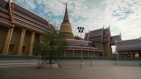 wat ratchabophit temple in bangkok thailand