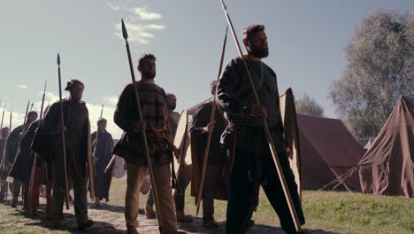 ancient warriors reenactment