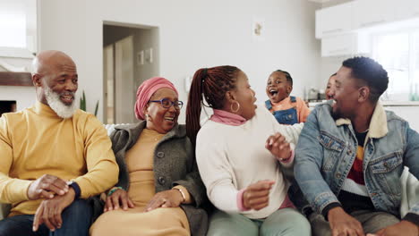 Big-family,-living-room-and-surprise-on-sofa