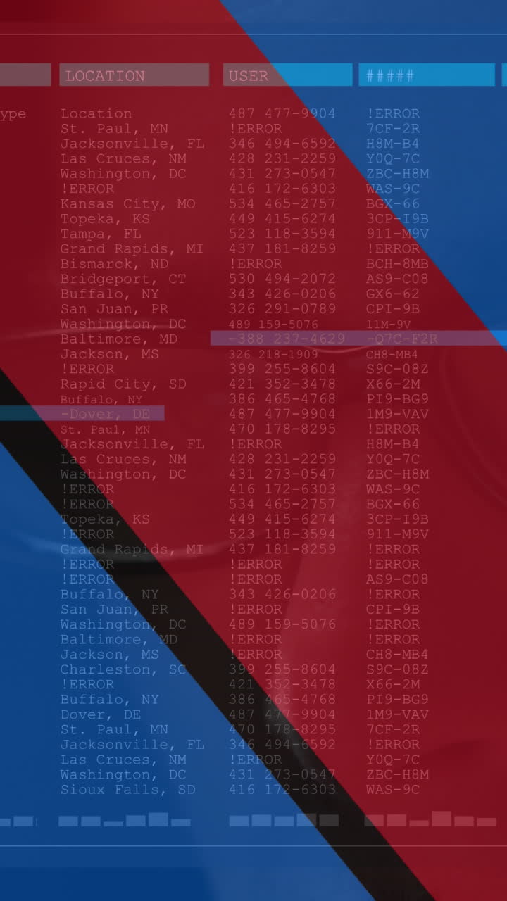 animación hacker masculino caucásico y procesamiento de datos sobre la bandera de rusia y ucrania