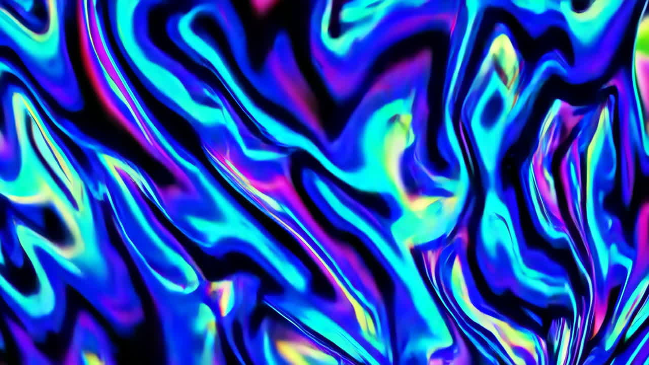 Vibrant Psychedelic Fluid Art Backgrounds