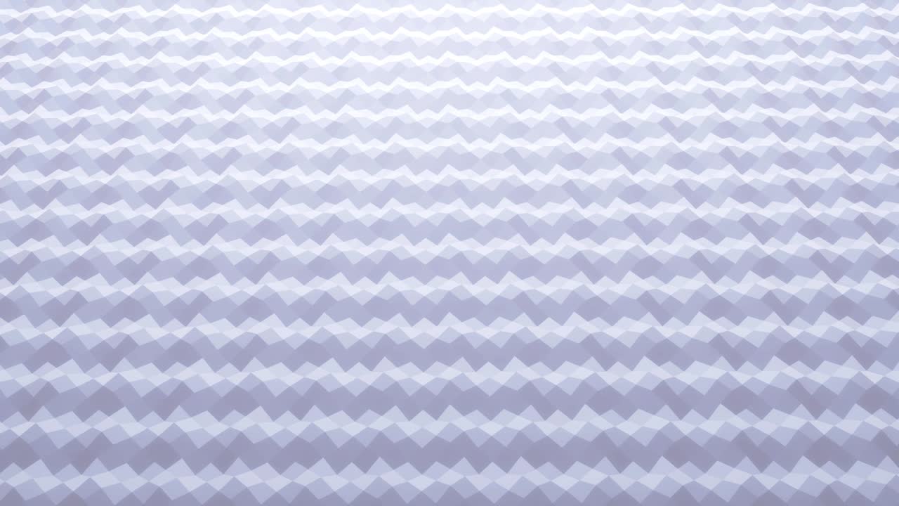 estilo blanco creativo abstracto bajo fondo poli en 4k. ondas abstractas se mueven en superficie brillante en bucle. animación suave y sin costuras. simple bg geométrico minimalista.