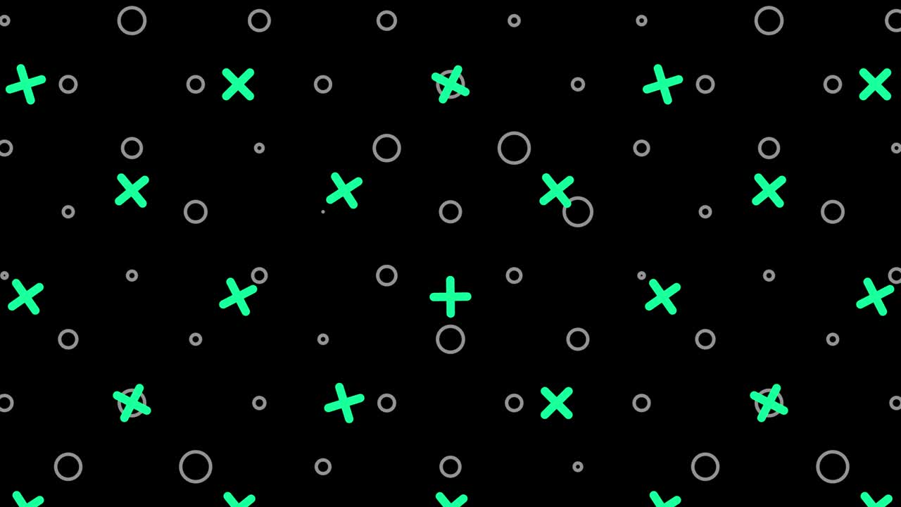 fondo de patrón animado de bucle sin costuras geométrico 4k