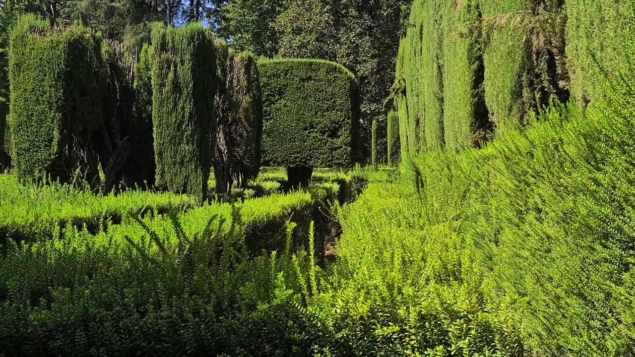 Giardini Romantici Idilliaci, Reales Alcázares di Siviglia, Spagna