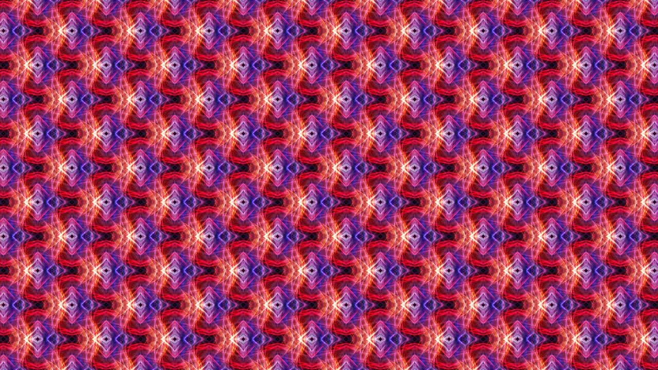 movimiento de bucle abstracto de multicolor hipnótico psicodélico colorido kaleidoscópico mandala matriz vertical. bucle de fondo de movimiento 4k vj. patrón sin costuras sin fin animación de morphing geométrica abstracta.