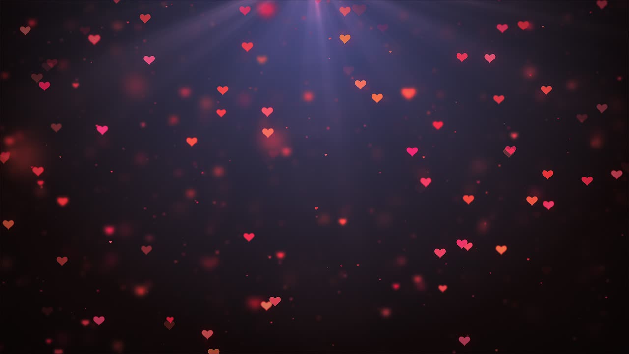 pequeños corazones para el día de san valentín, el día de la madre o los eventos de bodas de fondo