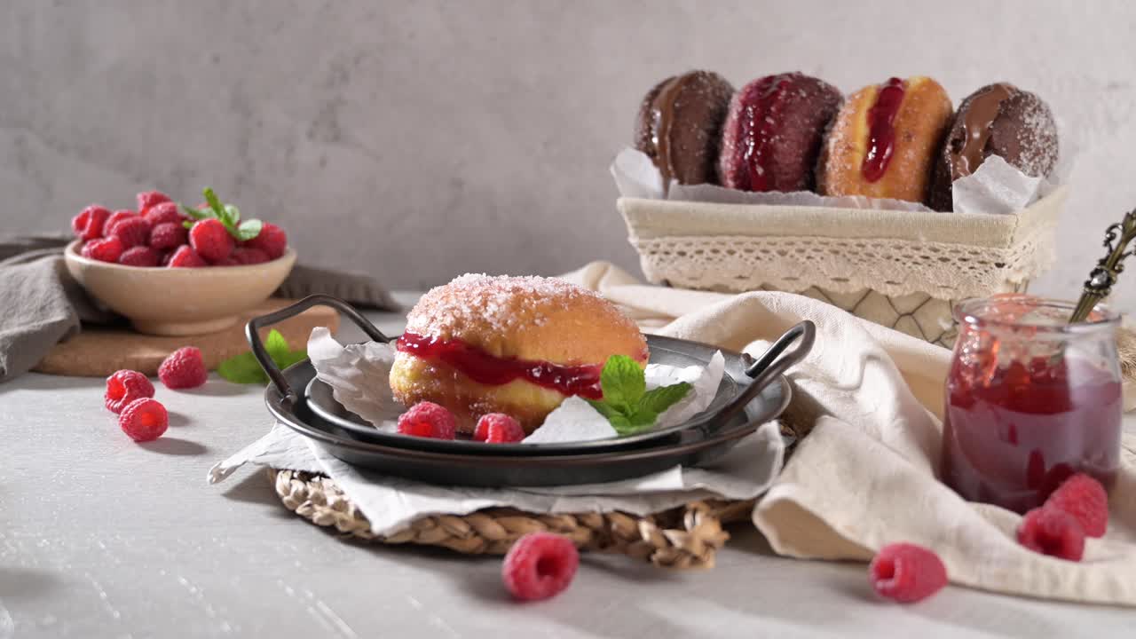 masa frita portuguesa con azúcar