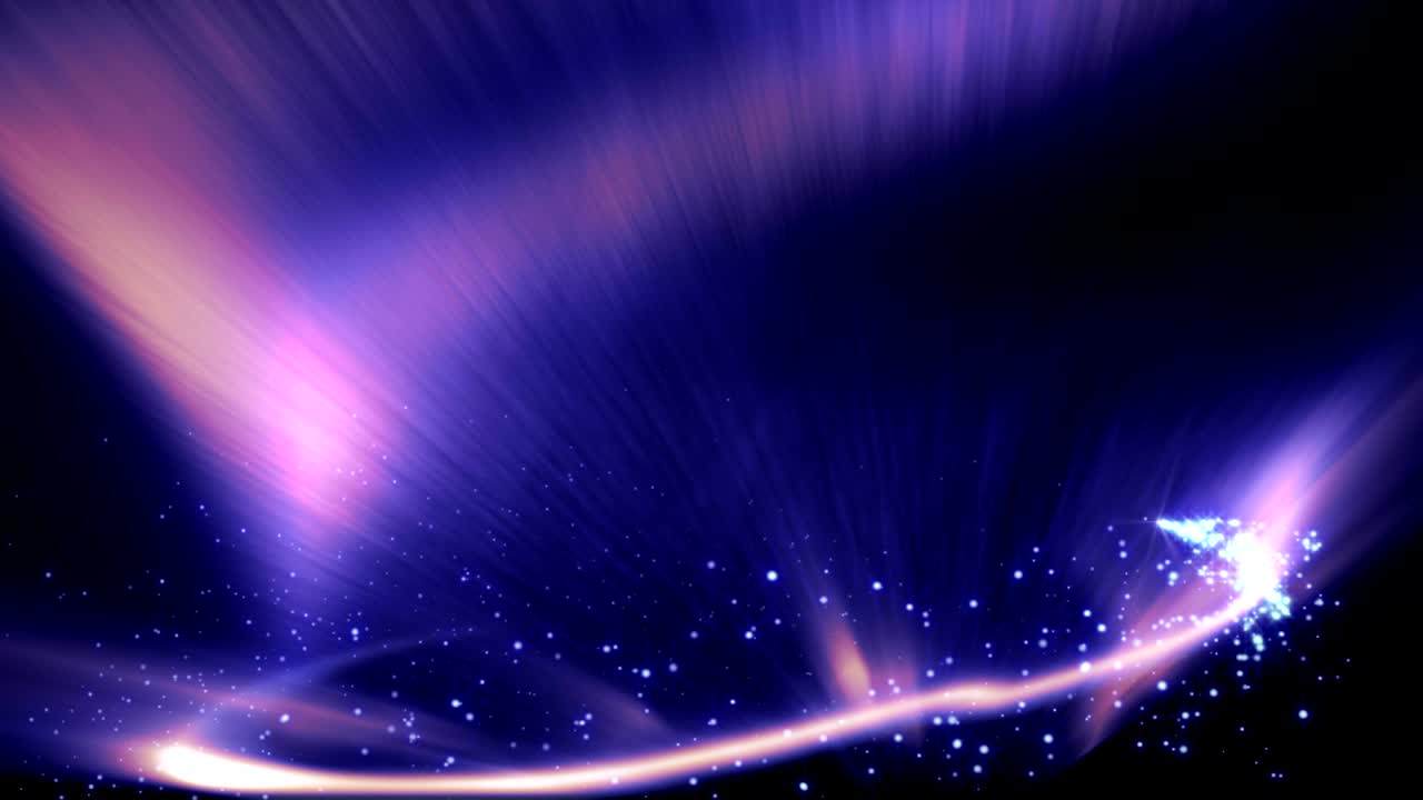 마법의 입자 반지 추상적인 배경, 애니메이션