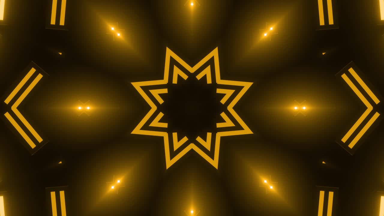 абстрактный неоновый геометрический рисунок