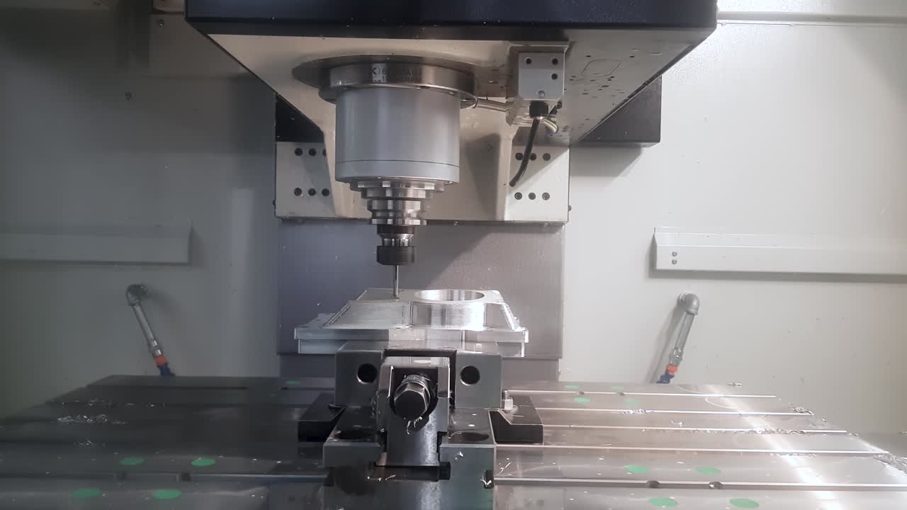 Metalworking CNC milling machine.