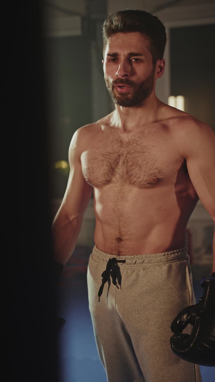 entrenamiento de boxeo