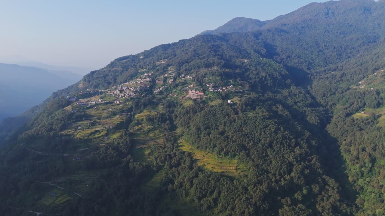 Beautiful Ghandruk village in Nepal