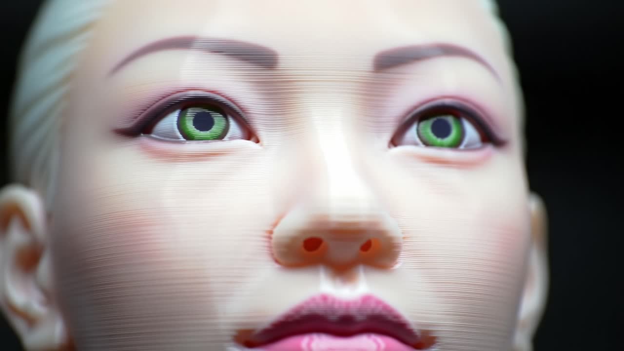 A Close-Up Exploration of Robotic Aesthetics: Examining Facial Features and Expressive Characteristics of a Realistic Human-Like Robot Face