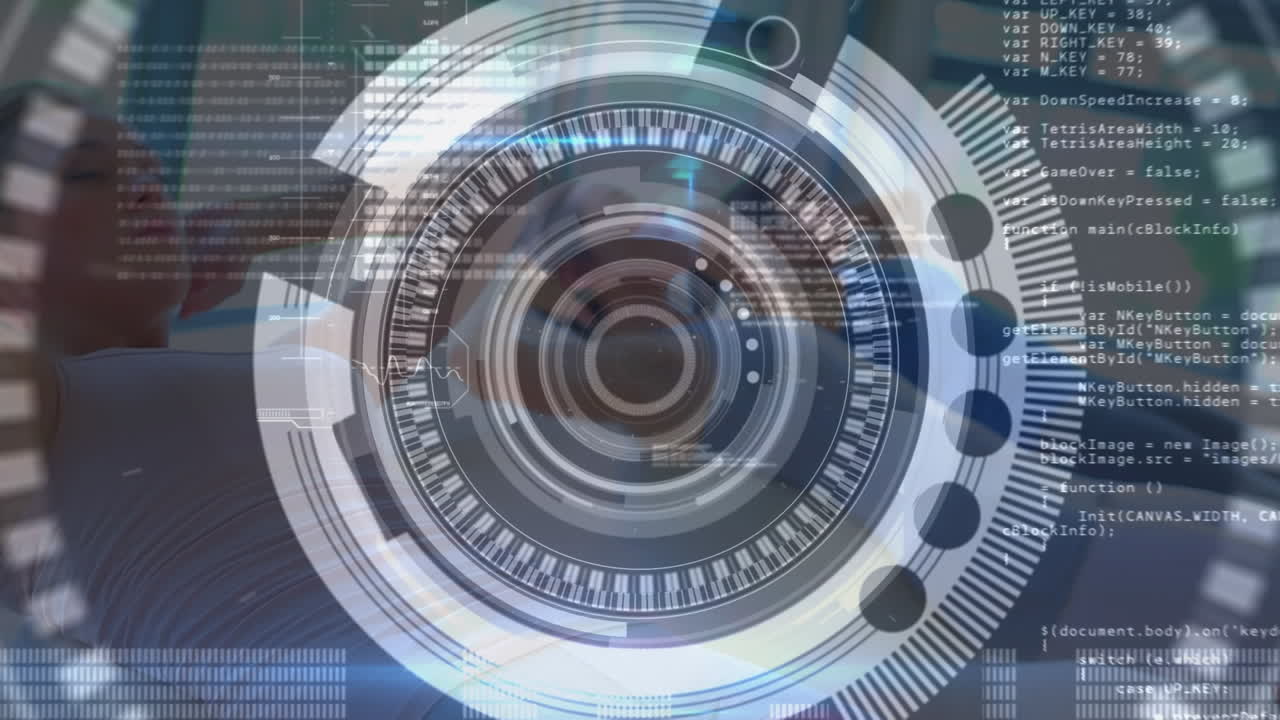 animación de la exploración del alcance sobre las personas que hacen ejercicio