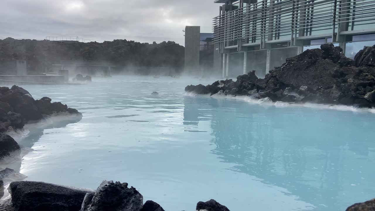 Static of great Blue Lagoon thermal spa in Iceland