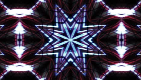 caleidoscopio abstracto discoteca luces de baile fondo, bucle, 4k