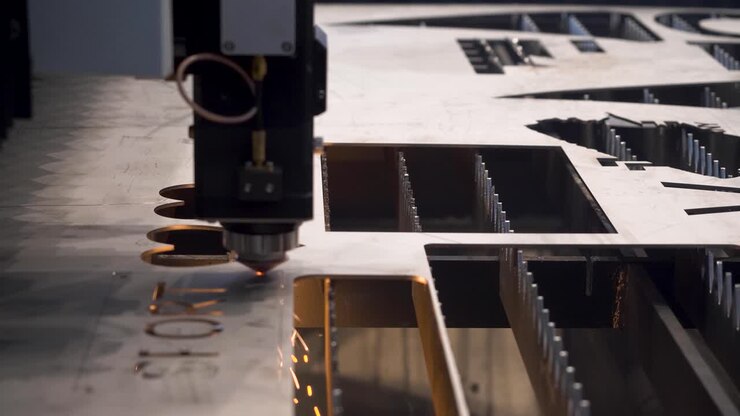 Laser Cutting Metal Sheet