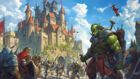 orc vs. castle