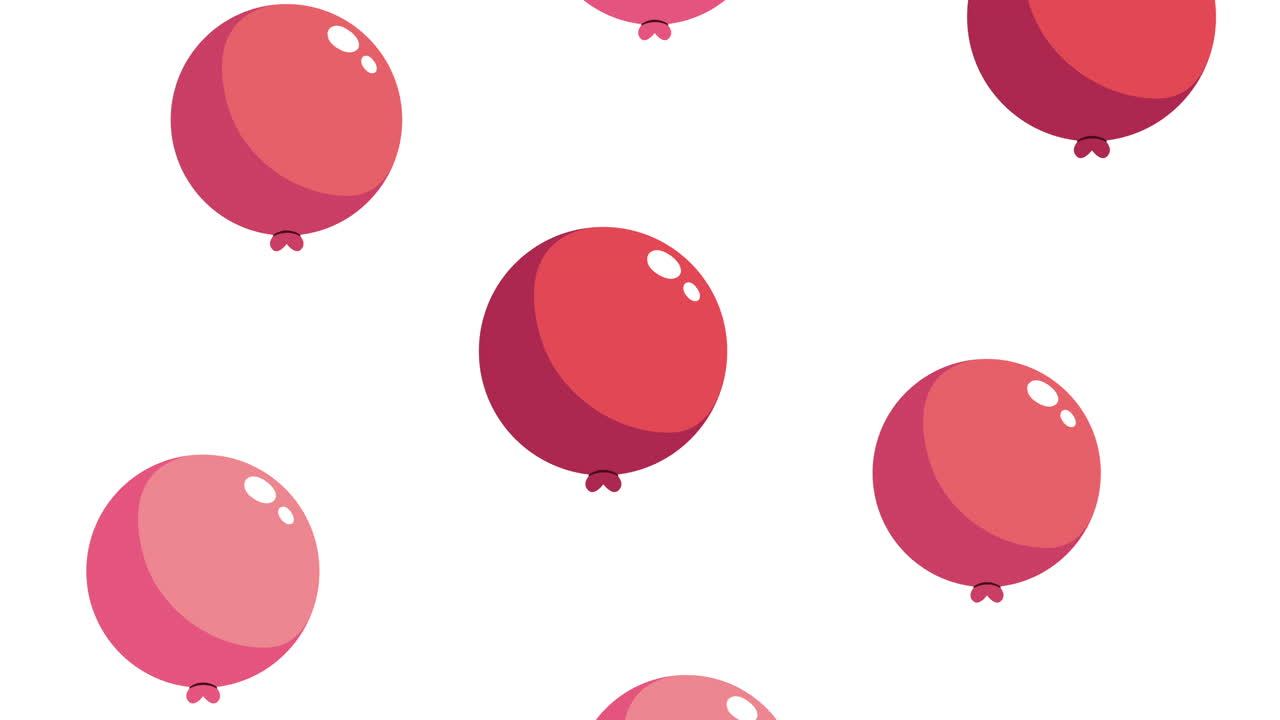 party pink balloons helium floating