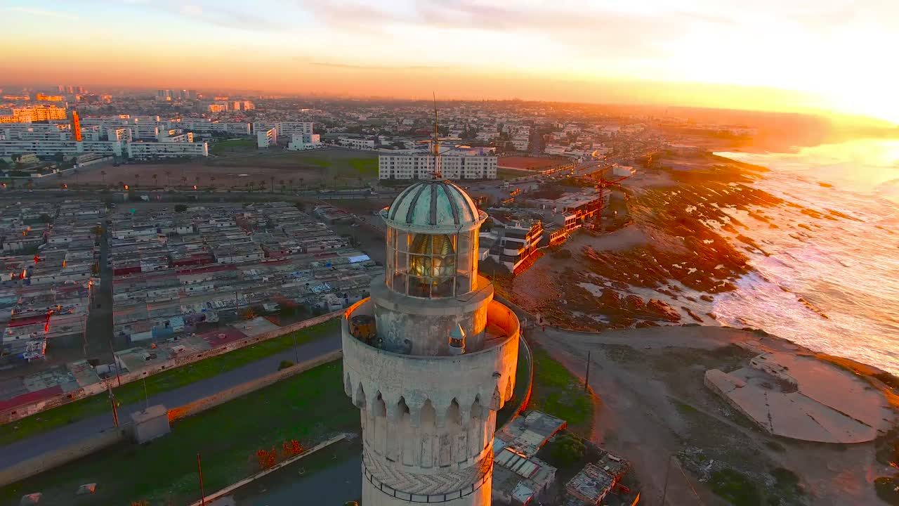 카사블라카의 등대 (casablanca's lighthouse) - 모로코, 라 파레 드 엘 한크 (la phare d'el hanq)