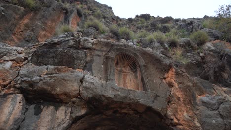 Antike-Ruinen-Caesaria-Philippi-Israel-Archäologische-Und-Biblische-Stätte