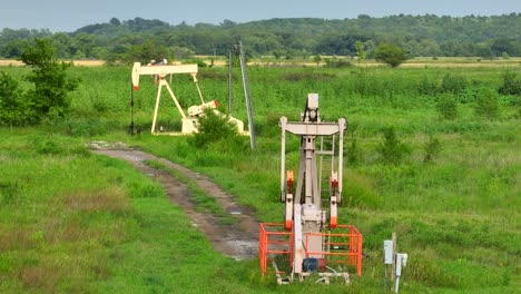 oil wells in rural united states