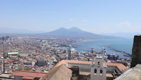 a scenic overlook of naples and mount vesuvius