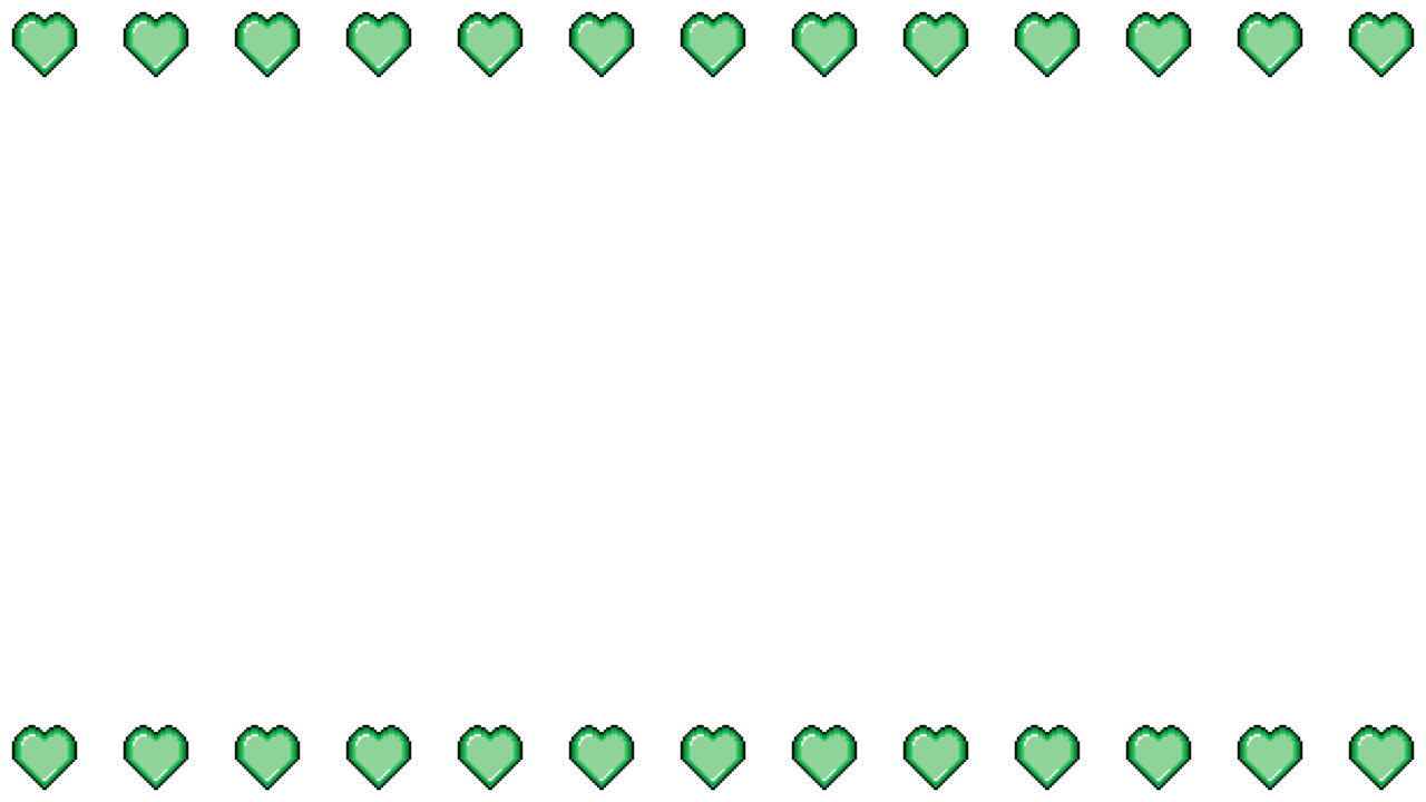 Pixel Art Heart Frame Animated Overlay 1080p Transparent 30 fps (5).mov