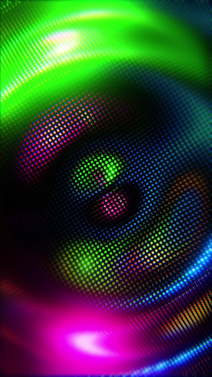 sfondo arcobaleno in movimento. video a loop verticale