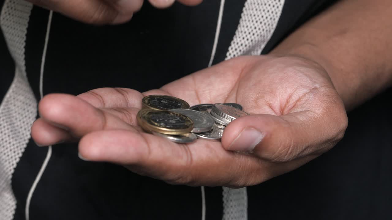 el conteo de monedas