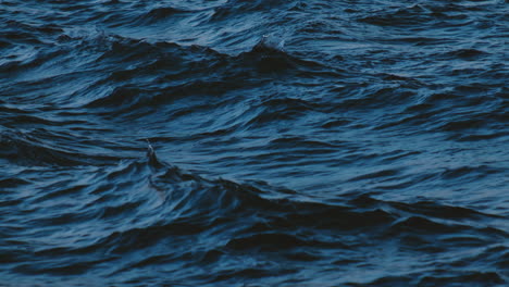 Slow-motion-of-blue-sea-water-surface