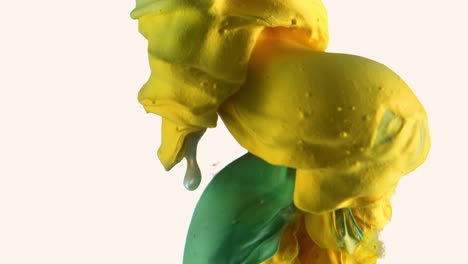 mezcla mágica de colores de tinta