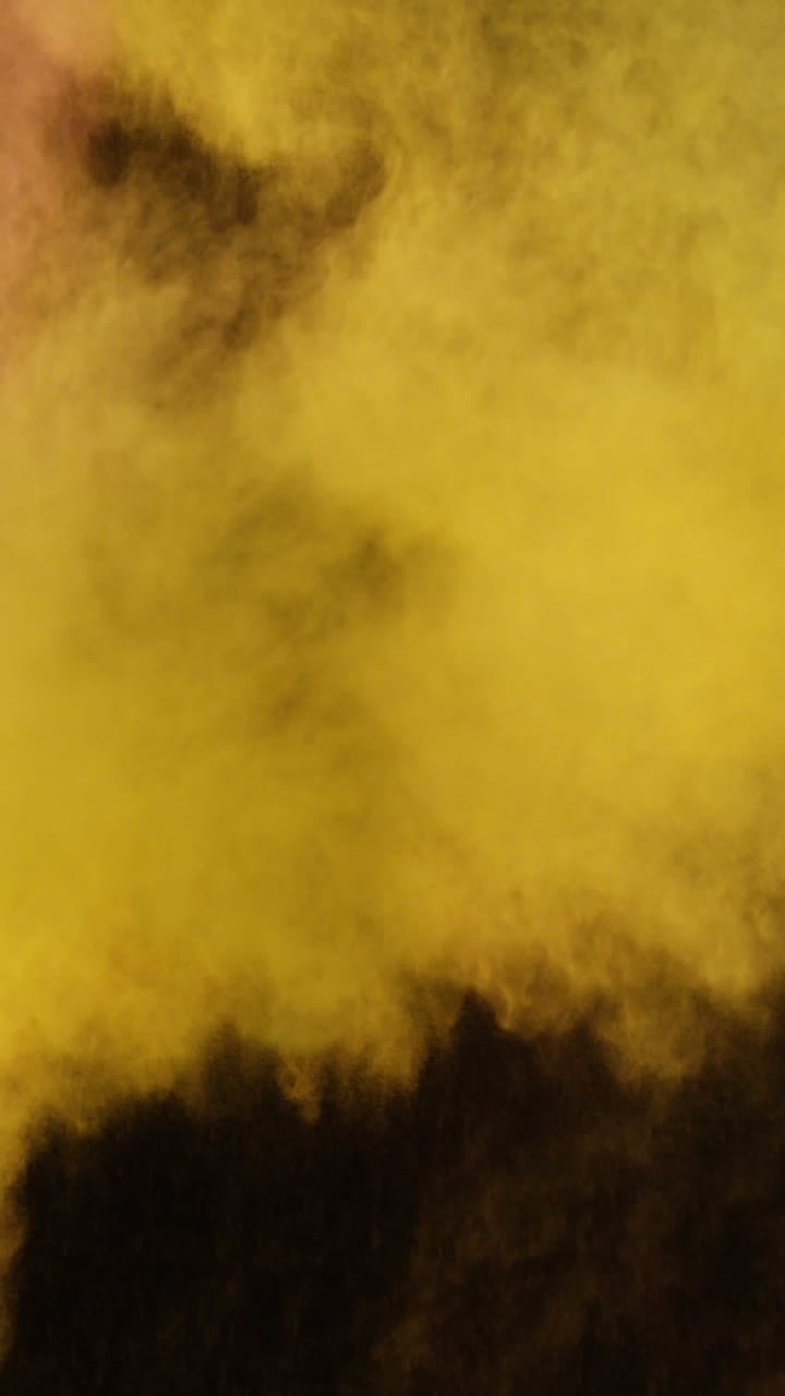 primer plano de salpicaduras de polvo de color