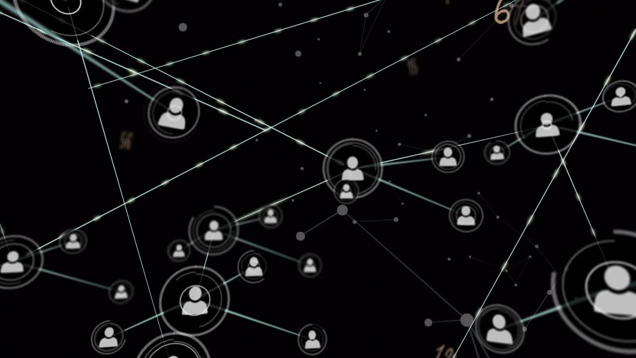 La vita digitale prospera grazie alla tecnologia di elaborazione dati in evoluzione.