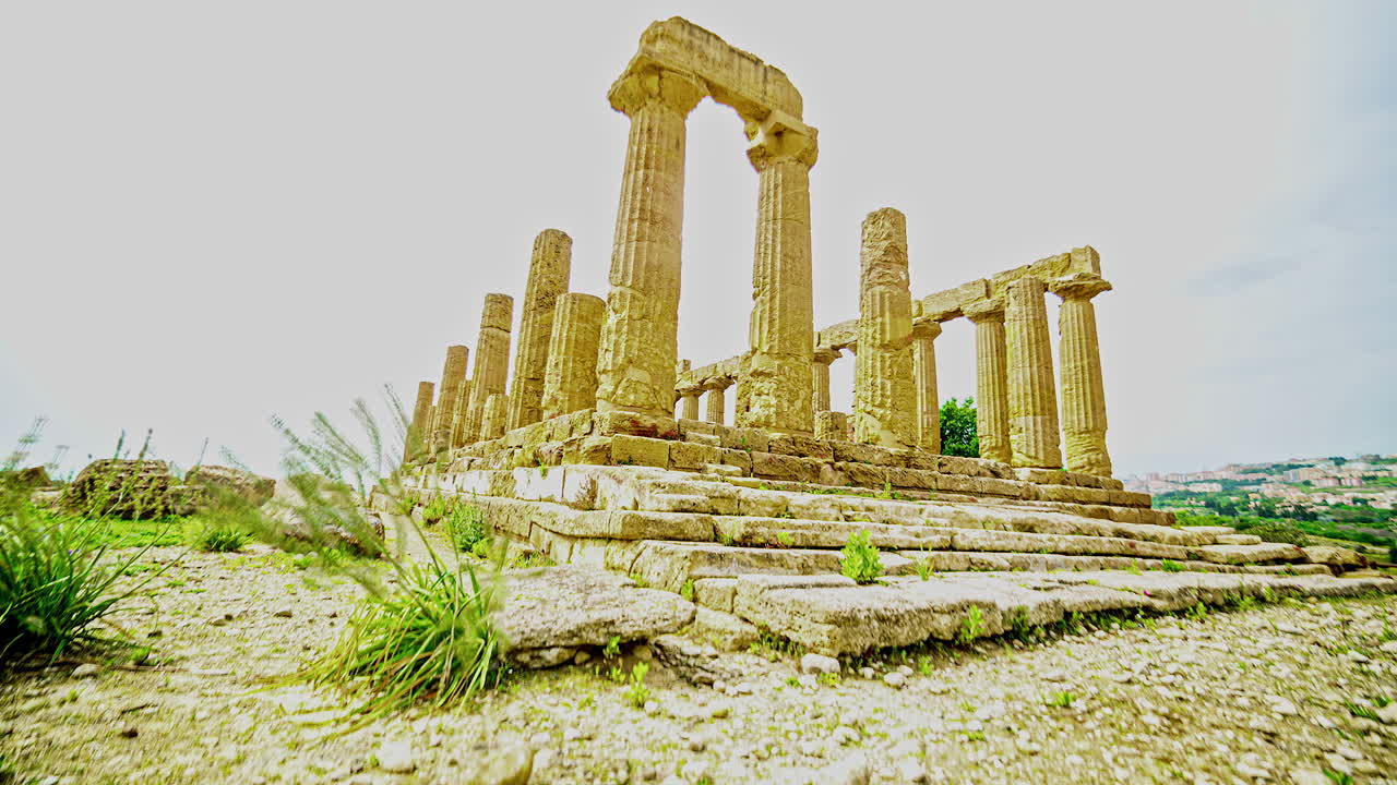 giunone 사원, agrigento, siciliy에 있는 사원의 계곡