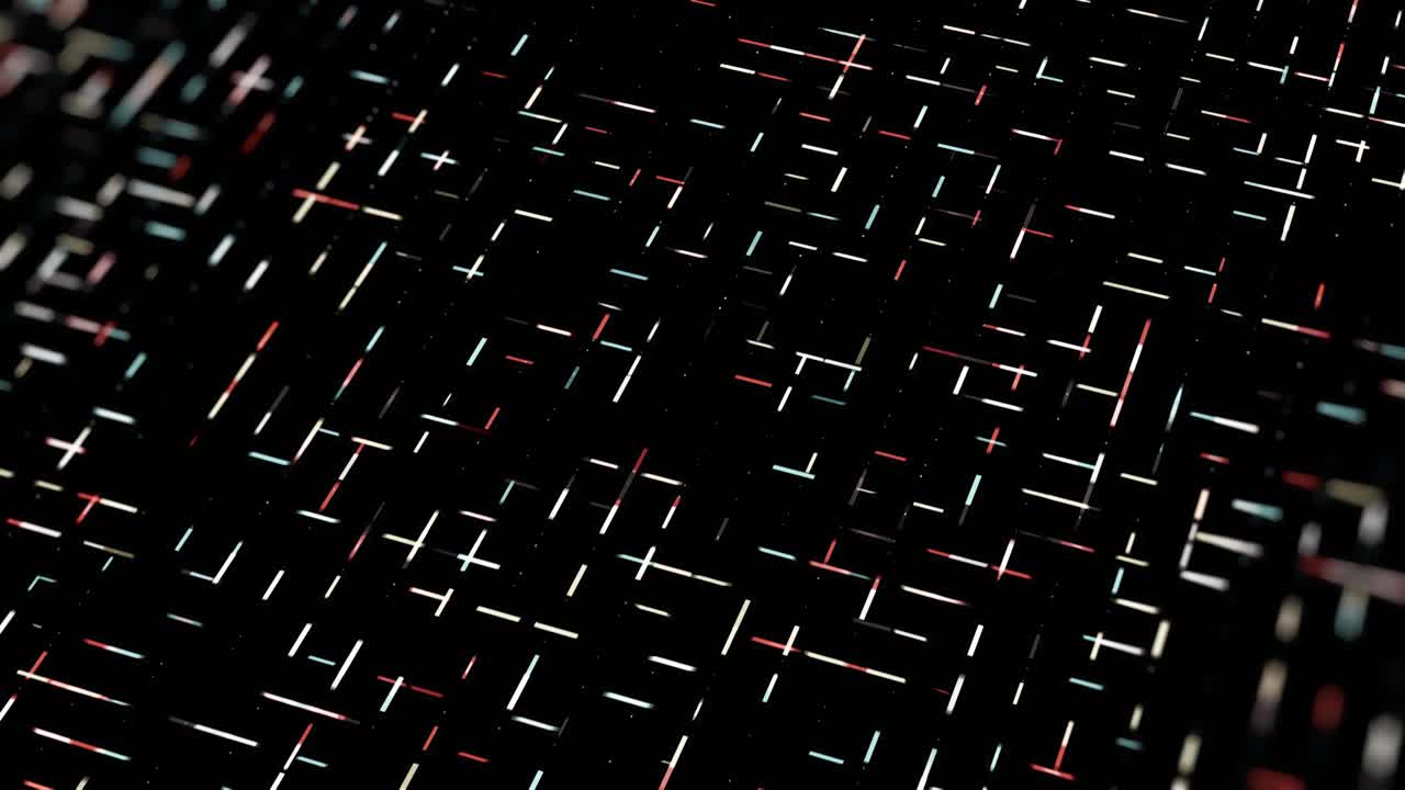 Abstract Geometric Pattern with Plus Signs